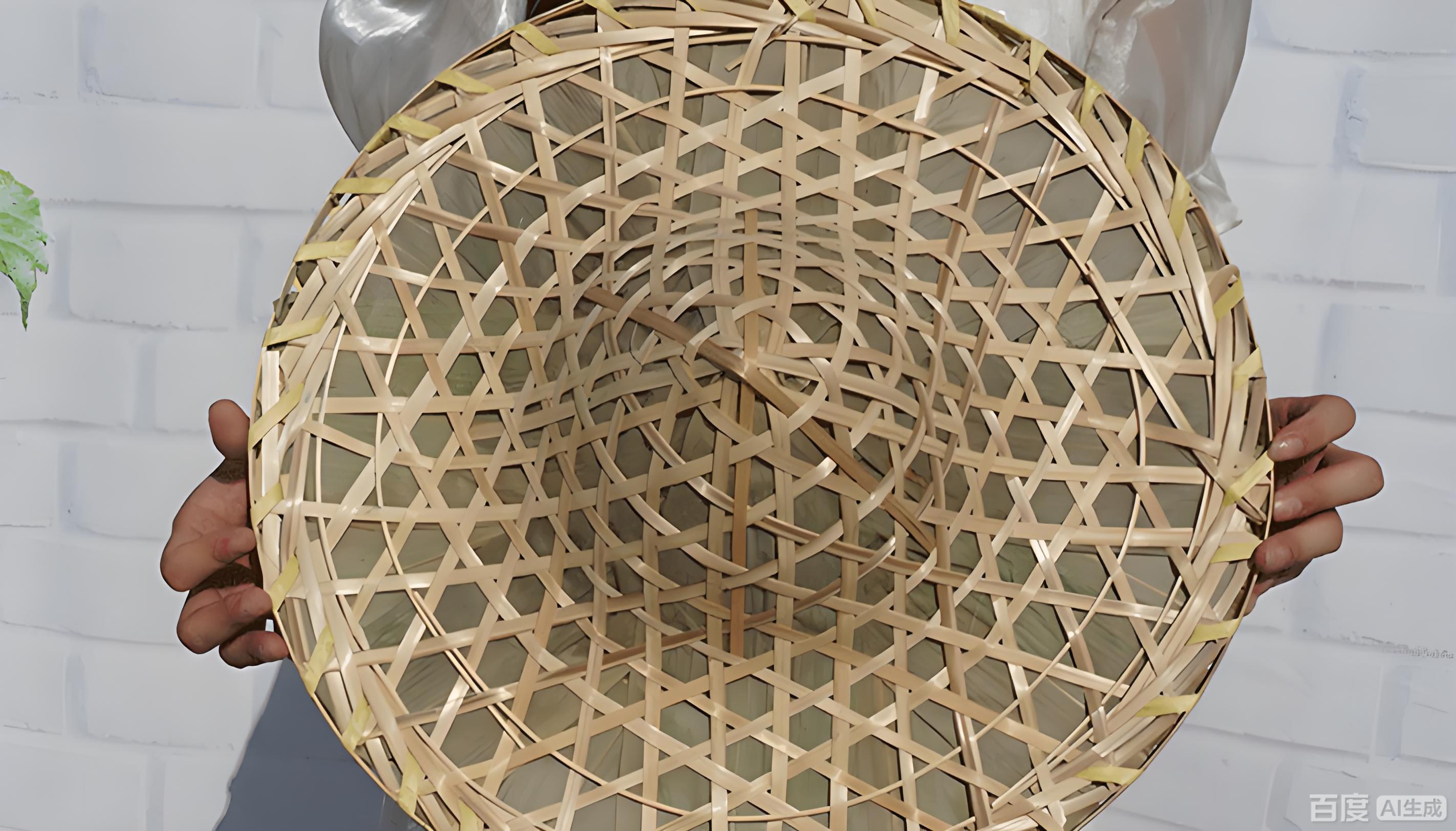Modern urban bamboo conical hat