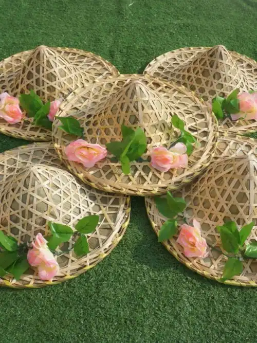 Custom designed conical hat